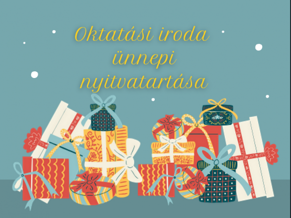 Műköröm tanfolyam - Oktatási iroda ünnepi nyitvatartása